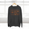 Fleece Hoodie - Bitcoin Lifeboat Ticket Design