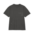'too early for angels' washed drop shoulder