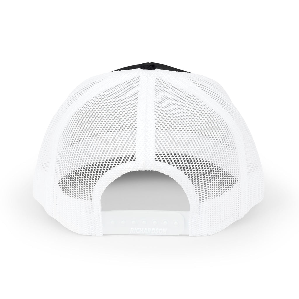 Embroidered Feathered Sun Snapback Trucker Cap